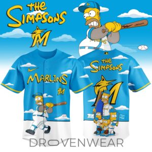 Miami Marlins x The Simpsons 2026 Limited Edition Jersey