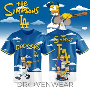 Los Angeles Dodgers x The Simpsons 2026 Limited Edition Jersey
