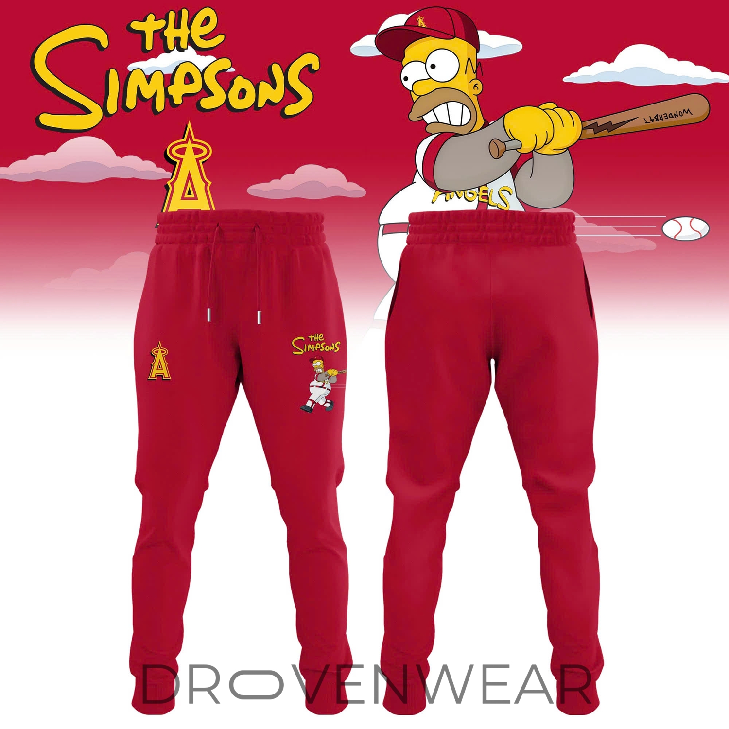 Los Angeles Angels x The Simpsons 2026 Limited Edition Jersey Los Angeles Angels x The Simpsons 2026 Limited Edition Jersey