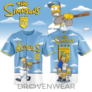 Kansas City Royals x The Simpsons 2026 Limited Edition Jersey