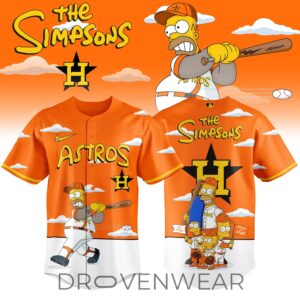 Houston Astros x The Simpsons 2026 Limited Edition Jersey