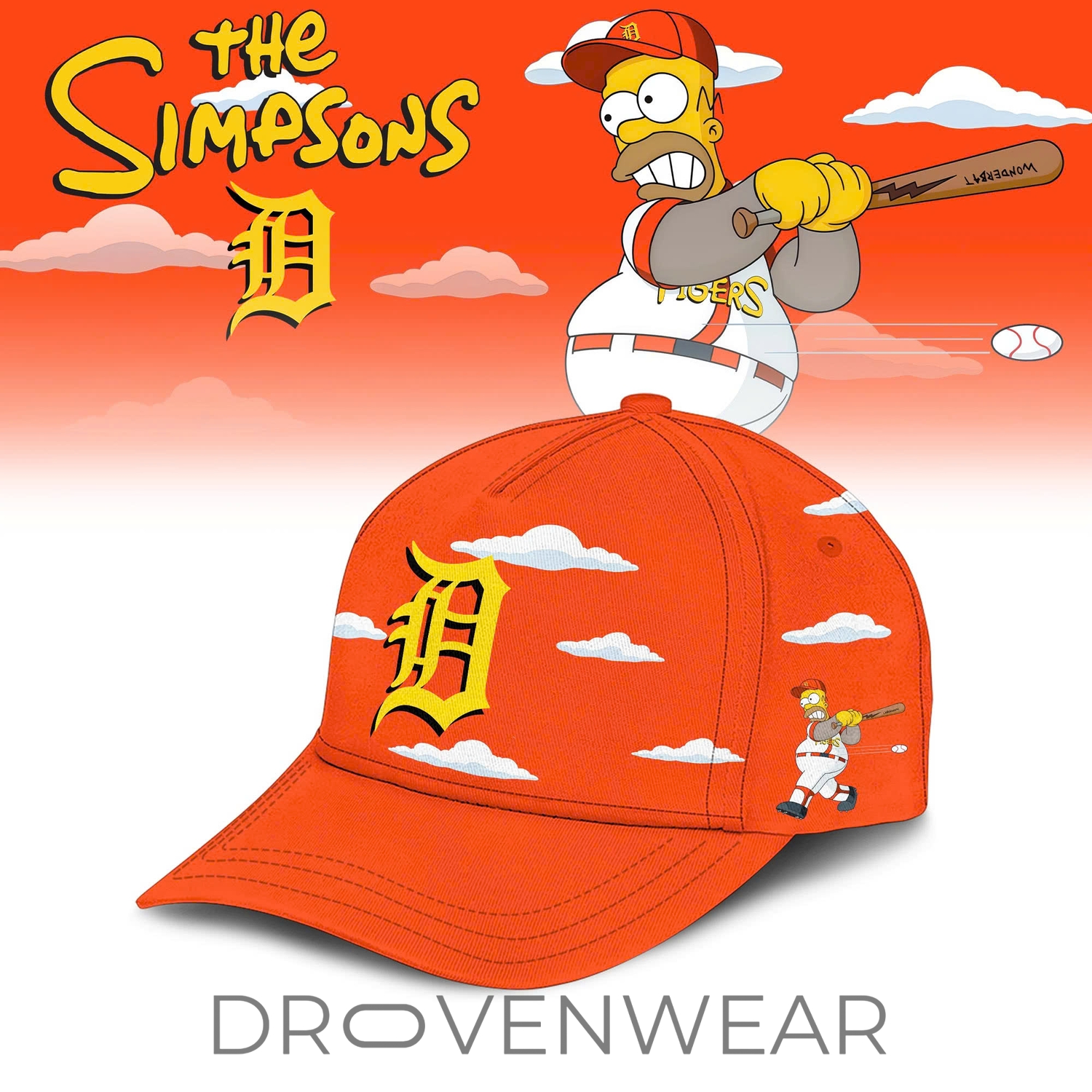 Detroit Tigers x The Simpsons 2026 Limited Edition Jersey Detroit Tigers x The Simpsons 2026 Limited Edition Jersey
