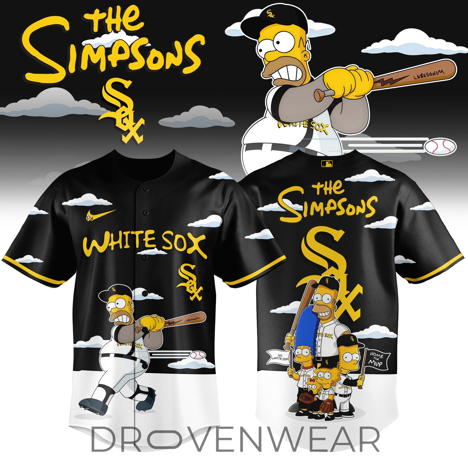 Chicago White Sox x The Simpsons 2026 Limited Edition Jersey Chicago White Sox x The Simpsons 2026 Limited Edition Jersey