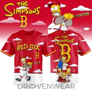 Boston Red Sox x The Simpsons 2026 Limited Edition Jersey