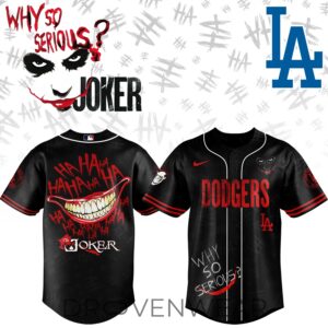 Los Angeles Dodgers x Joker Game Night Jersey Limited Edition + Selling Out Fast