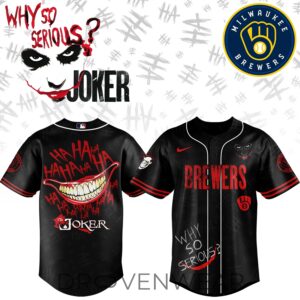 Milwaukee Brewers x Joker Game Night Jersey Limited Edition + Selling Out Fast