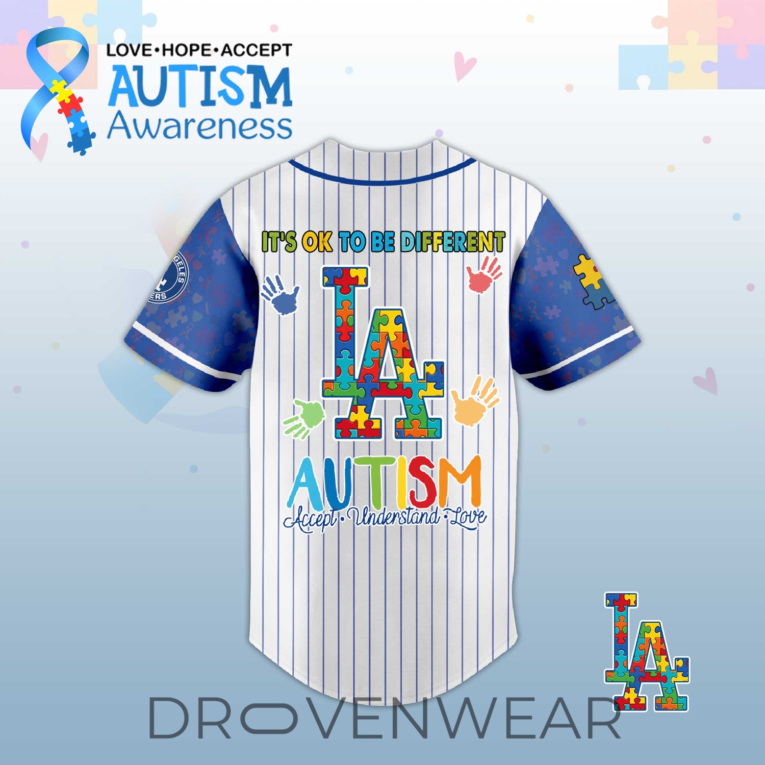Los Angeles Dodgers Autism Awareness 2026 Limited Editions Jersey Los Angeles Dodgers Autism Awareness 2026 Limited Editions Jersey