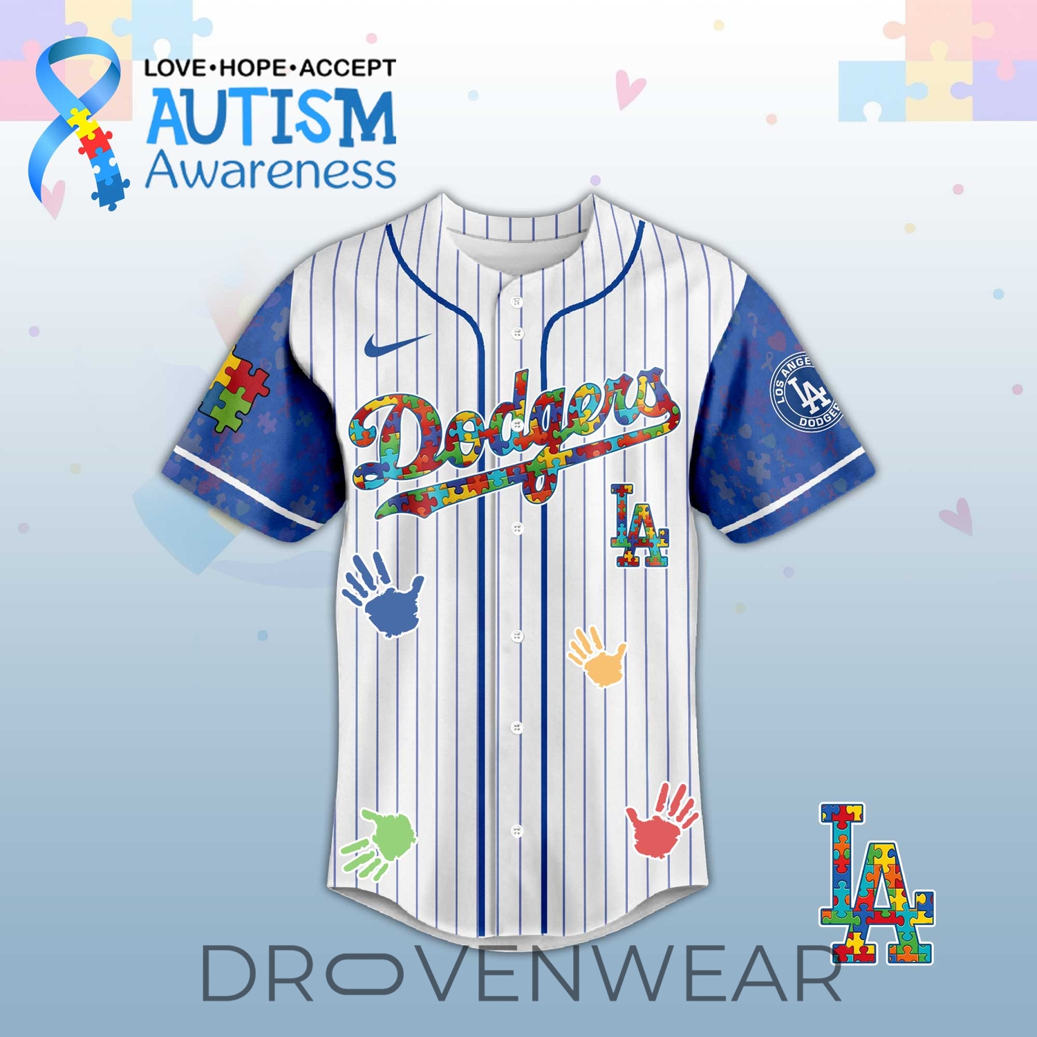 Los Angeles Dodgers Autism Awareness 2026 Limited Editions Jersey Los Angeles Dodgers Autism Awareness 2026 Limited Editions Jersey