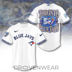 Toronto Blue Jays 50th Anniversary Baseball Jersey