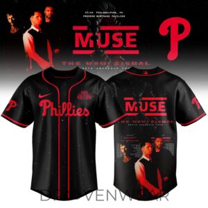 Philadelphia Phillies x MUSE 2026 North American Tour Special Edition Jersey