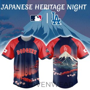 Los Angeles Dodgers x Japanese Heritage Night 2026 Limited Edition Jersey