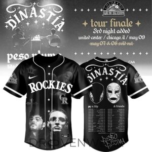Colorado Rockies x Dinastía Tour 2026 Special Edition Jersey