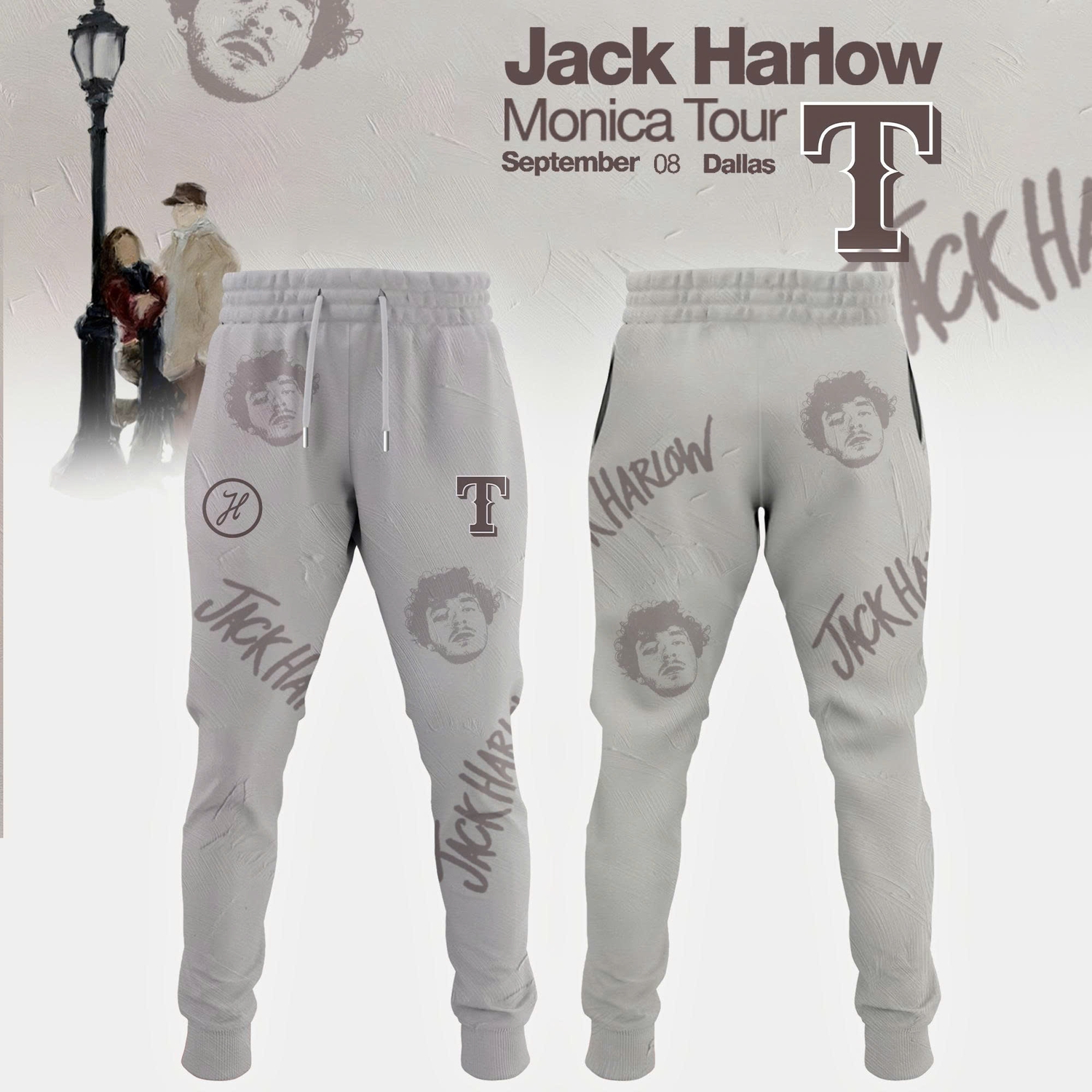 Texas Rangers X Jack Harlow Monica Tour 2026 Limited Edition Jersey Texas Rangers X Jack Harlow Monica Tour 2026 Limited Edition Jersey