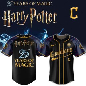 Cleveland Guardians Harry Potter 25 Years Of Magic Game Night 2026 Special Edition Jersey Version 2