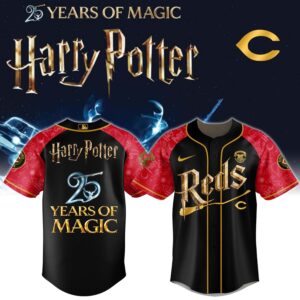 Cincinnati Reds Harry Potter 25 Years Of Magic Game Night 2026 Special Edition Jersey Version 2