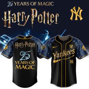 New York Yankees Harry Potter 25 Years Of Magic Game Night 2026 Special Edition Jersey Version 2