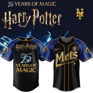 New York Mets Harry Potter 25 Years Of Magic Game Night 2026 Special Edition Jersey Version 2
