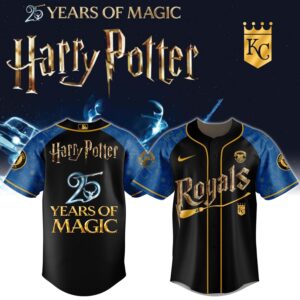 Kansas City Royals Harry Potter 25 Years Of Magic Game Night 2026 Special Edition Jersey Version 2