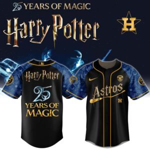 Houston Astros Harry Potter 25 Years Of Magic Game Night 2026 Special Edition Jersey Version 2
