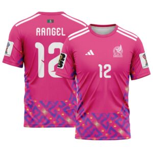 Rangel 12 AOP T-Shirt 2026 World Cup Mexico Home Goalkeeper