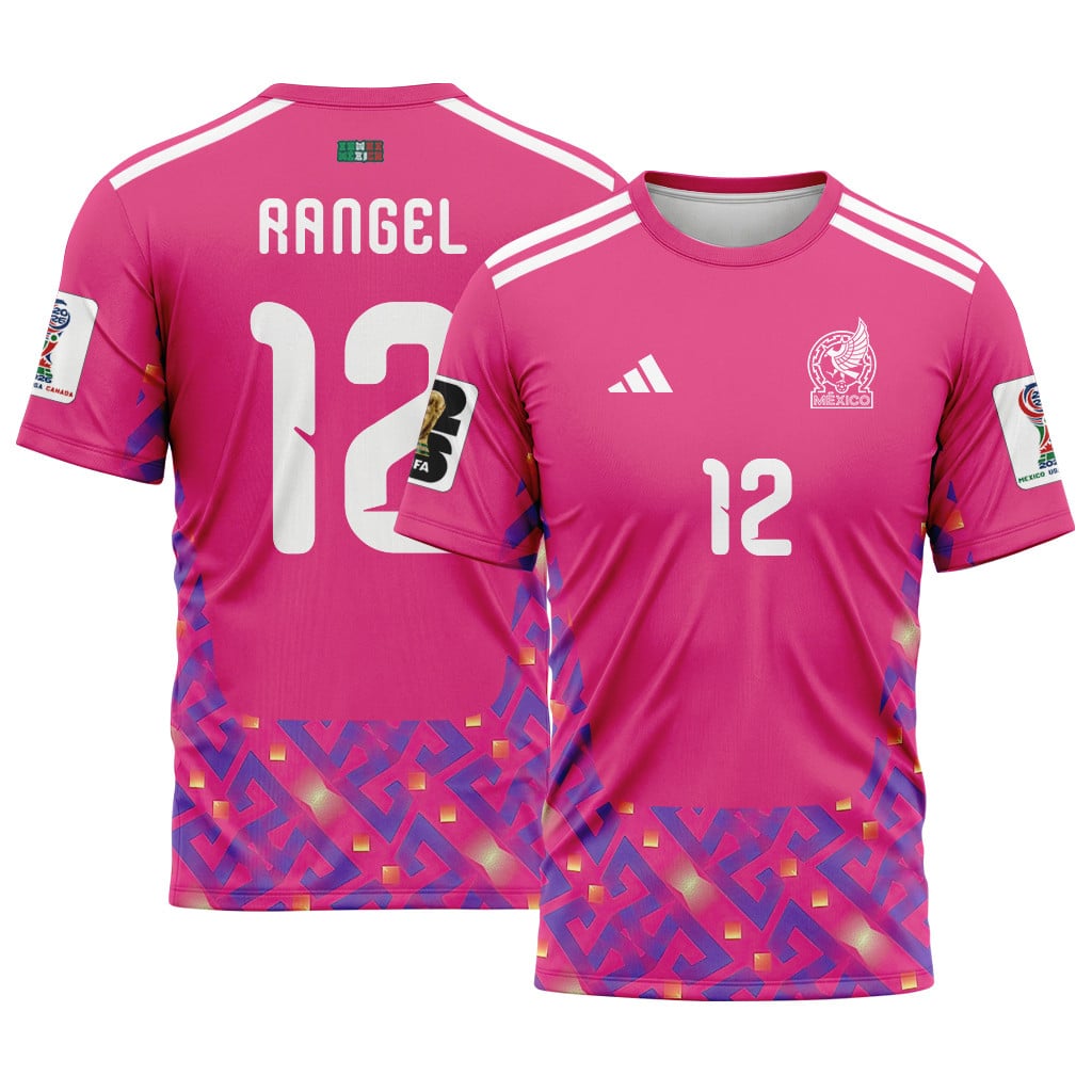 Rangel 12 AOP T-Shirt 2026 World Cup Mexico Home Goalkeeper Rangel 12 AOP T-Shirt 2026 World Cup Mexico Home Goalkeeper
