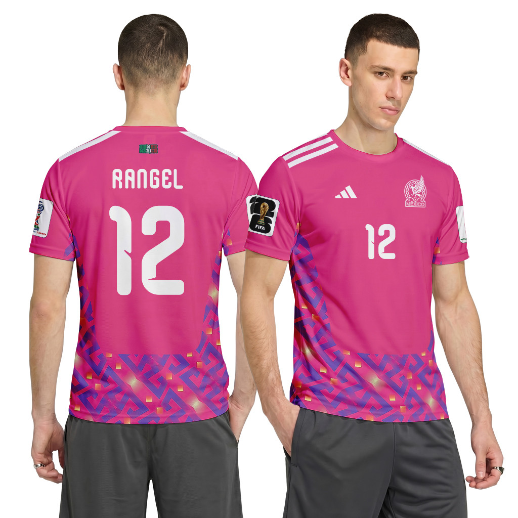 Rangel 12 AOP T-Shirt 2026 World Cup Mexico Home Goalkeeper Rangel 12 AOP T-Shirt 2026 World Cup Mexico Home Goalkeeper