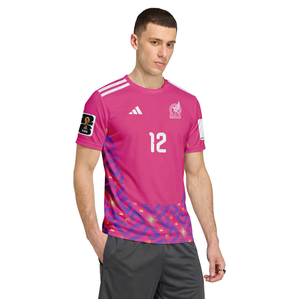 Rangel 12 AOP T-Shirt 2026 World Cup Mexico Home Goalkeeper Rangel 12 AOP T-Shirt 2026 World Cup Mexico Home Goalkeeper