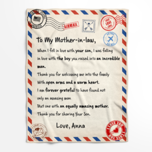 THANK YOU FOR SHARING YOUR SON – Blanket
