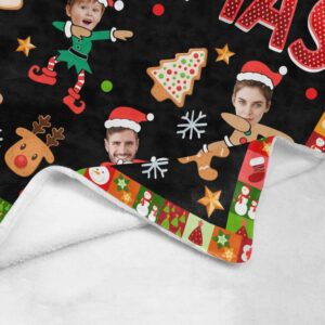 Custom Christmas Blanket with Face, Personalized Blanket Funny Design with Photos, Gift for Famiyl/Friend/Boyfriend, Christmas Gift 3 il fullxfull.5380990451 5wpy.jpg