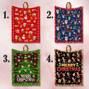 Custom Christmas Blanket with Face, Personalized Blanket Funny Design with Photos, Gift for Famiyl/Friend/Boyfriend, Christmas Gift 8 il fullxfull.5430374491 eq50.jpg