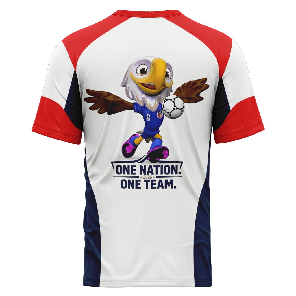 USA National Team AOP T-Shirt Mascot Design USA National Team AOP T-Shirt Mascot Design