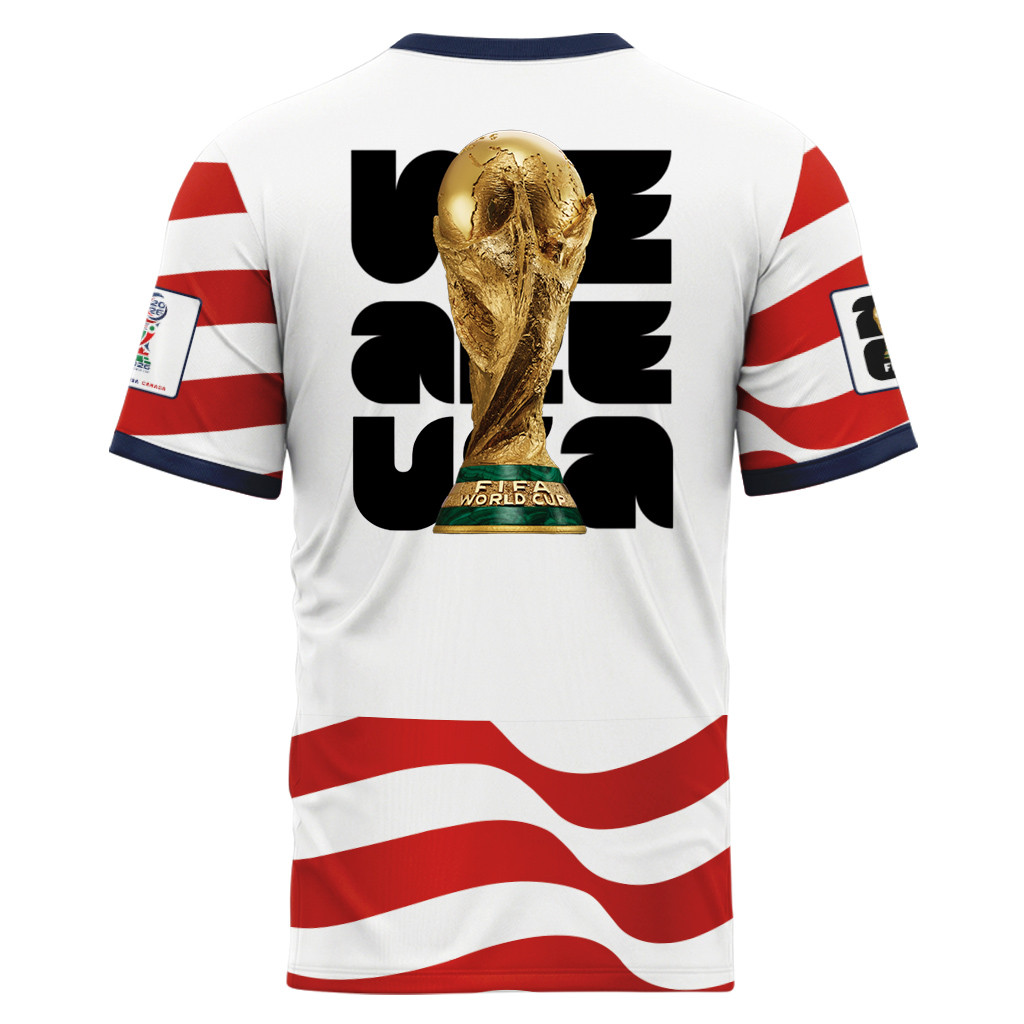 USA AOP T-Shirt We Are United Home World Cup 2026 USA AOP T-Shirt We Are United Home World Cup 2026