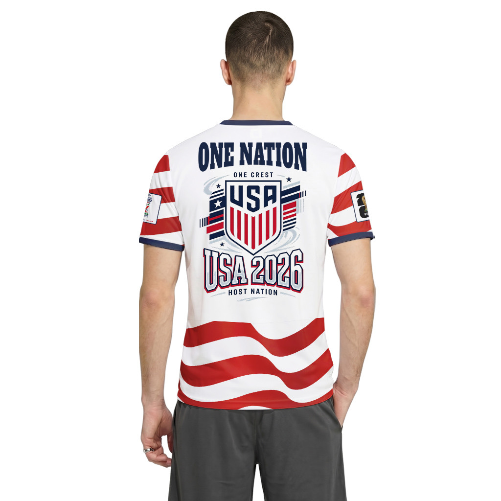 USA AOP T-Shirt Host Nation Home World Cup 2026 USA AOP T-Shirt Host Nation Home World Cup 2026