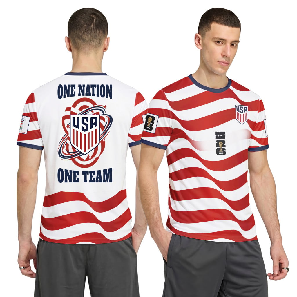 USA AOP T-Shirt Nation Of Champions Home World Cup 2026 USA AOP T-Shirt Nation Of Champions Home World Cup 2026