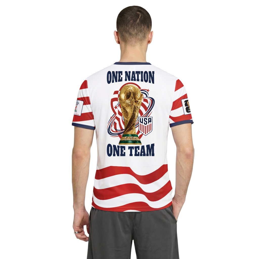 USA AOP T-Shirt Team USA Pride Home World Cup 2026 USA AOP T-Shirt Team USA Pride Home World Cup 2026