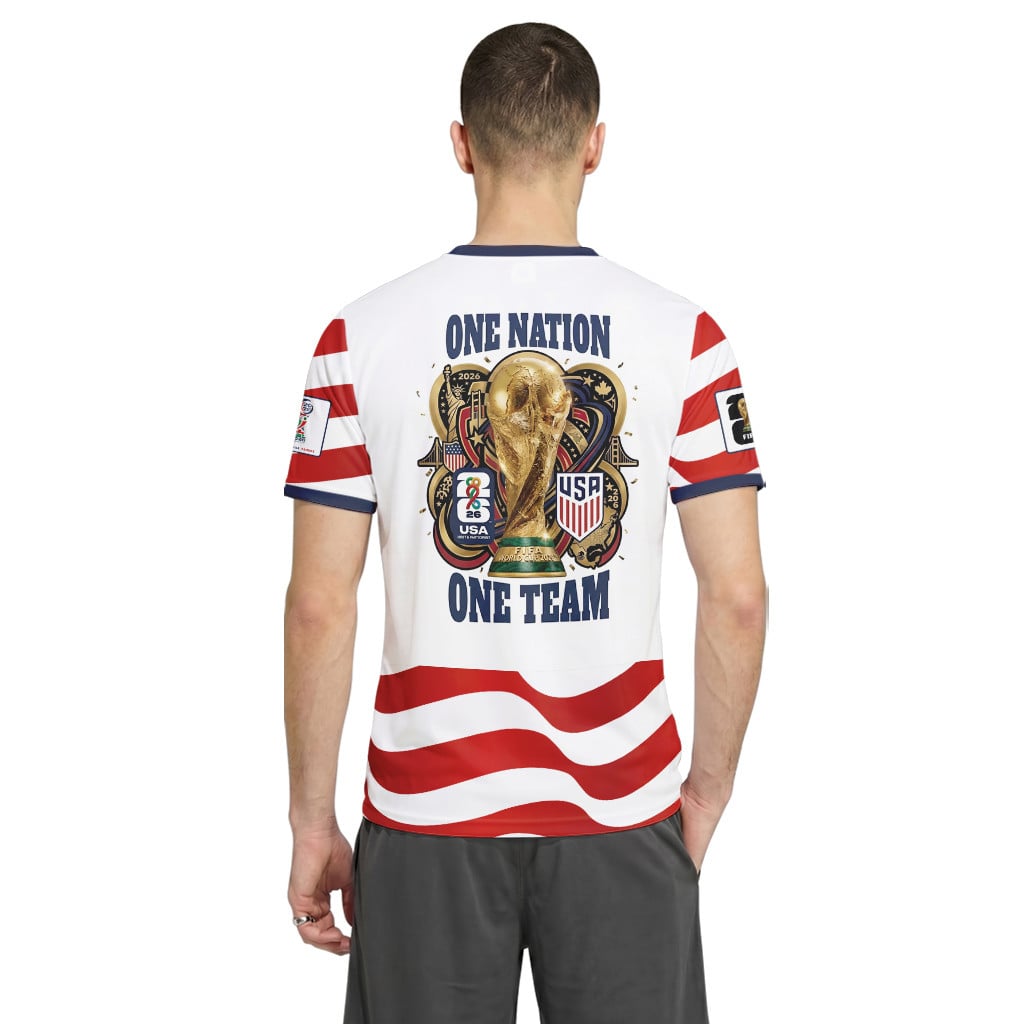 USA AOP T-Shirt World Cup 2026 One Nation One Team USA Home Version USA AOP T-Shirt World Cup 2026 One Nation One Team USA Home Version