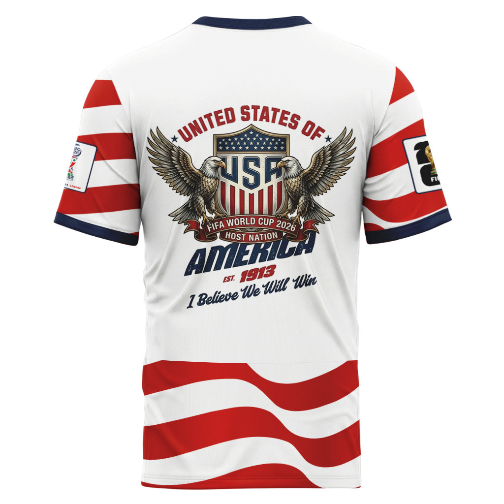 USA AOP T-Shirt World Cup 2026 American Eagle Spirit Home Style USA AOP T-Shirt World Cup 2026 American Eagle Spirit Home Style