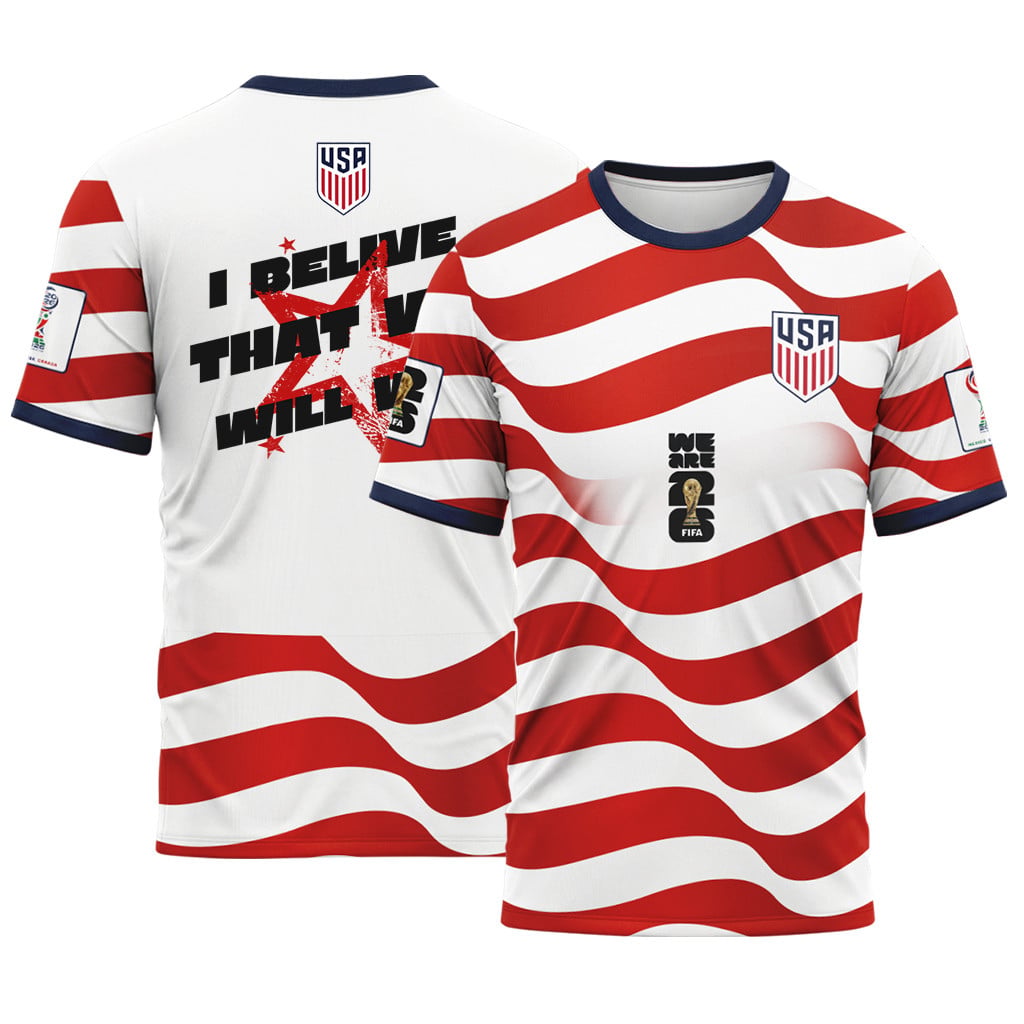 USA AOP T-Shirt World Cup 2026 Team USA Forever Home Version USA AOP T-Shirt World Cup 2026 Team USA Forever Home Version