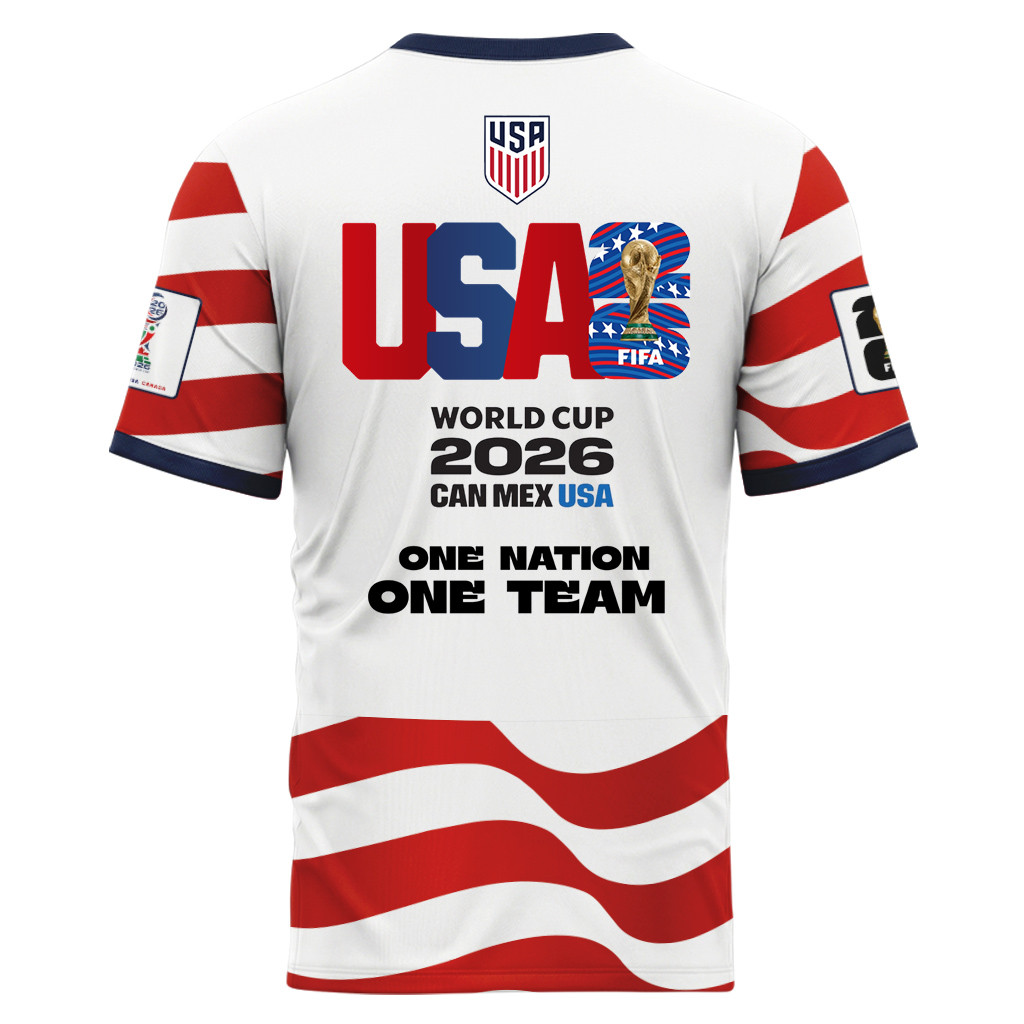 USA AOP T-Shirt World Cup 2026 Born To Win Home Style USA AOP T-Shirt World Cup 2026 Born To Win Home Style