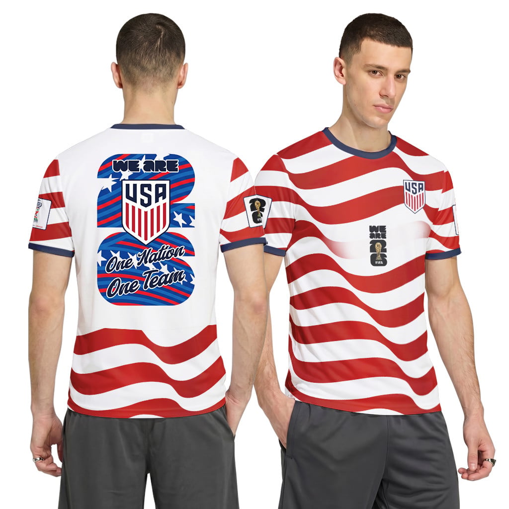 USA AOP T-Shirt World Cup 2026 Fearless American Pride Home Style USA AOP T-Shirt World Cup 2026 Fearless American Pride Home Style