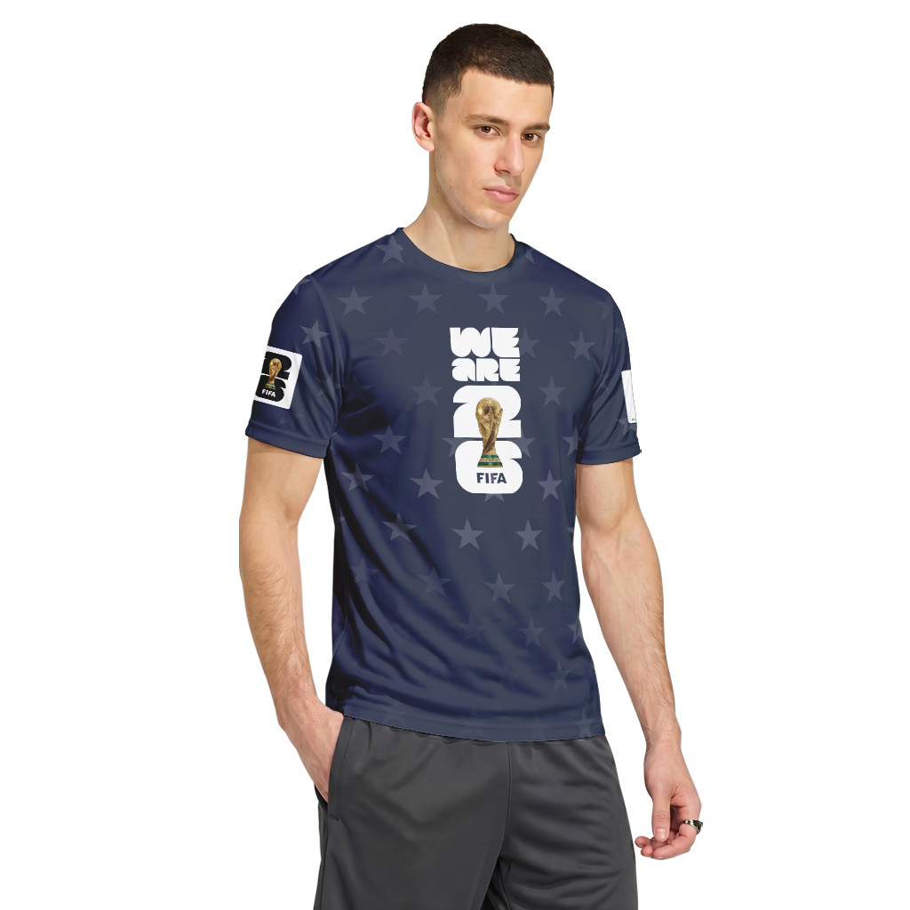 USA AOP T-Shirt World Cup 2026 Stars Away USA AOP T-Shirt World Cup 2026 Stars Away