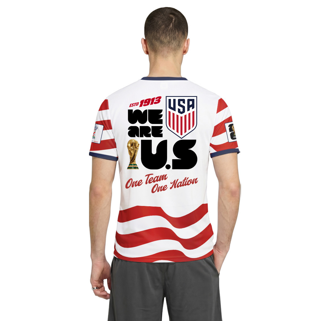 USA AOP T-Shirt United Pride Home World Cup 2026 USA AOP T-Shirt United Pride Home World Cup 2026