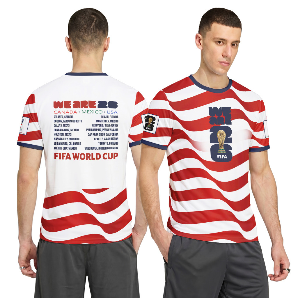 USA AOP T-Shirt World Cup 2026 Stars Home USA AOP T-Shirt World Cup 2026 Stars Home