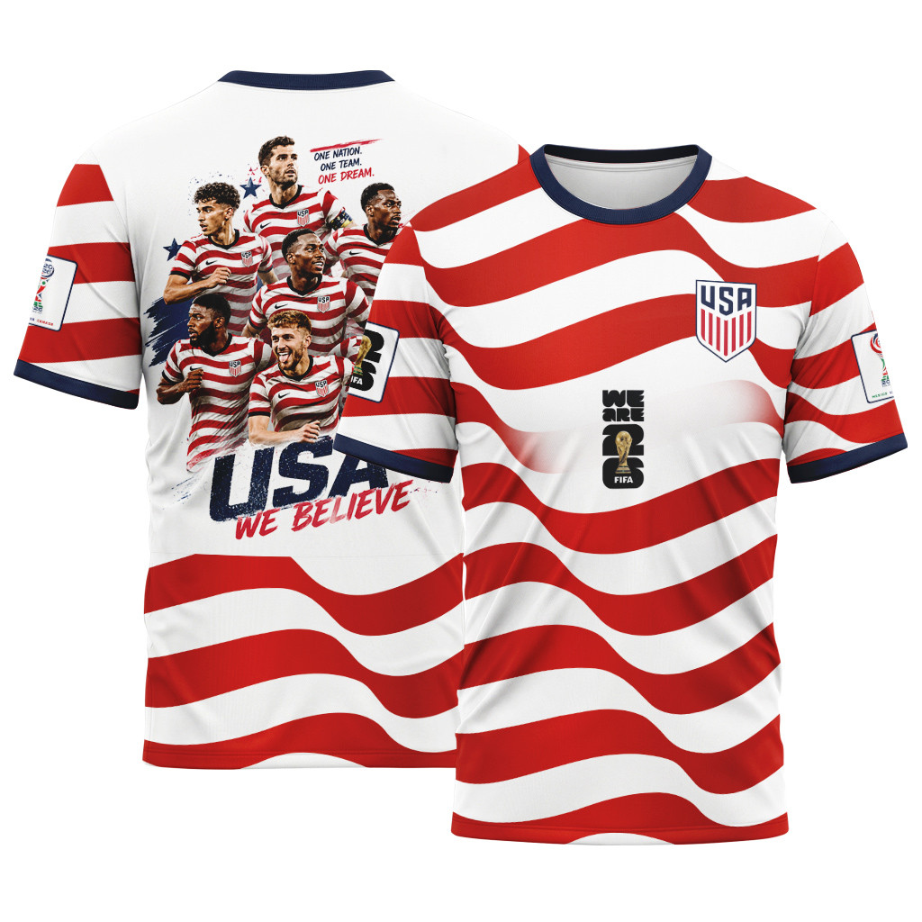 USA World Cup 2026 Team Tribute AOP T-Shirt USA World Cup 2026 Team Tribute AOP T-Shirt
