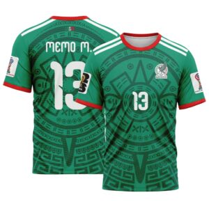 Memo M 13  AOP T-Shirt 2026 World Cup Mexico Home