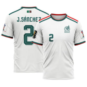 Jorge S?nchez 2 AOP T-Shirt 2026 World Cup Mexico Away