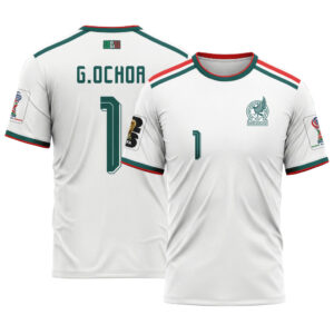 Guillermo Ochoa 1 2026 World Cup Mexico Away AOP T-Shirt