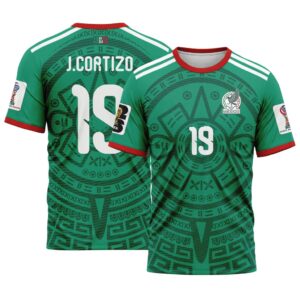 Jordi Cortizo 19  AOP T-Shirt 2026 World Cup Mexico Home