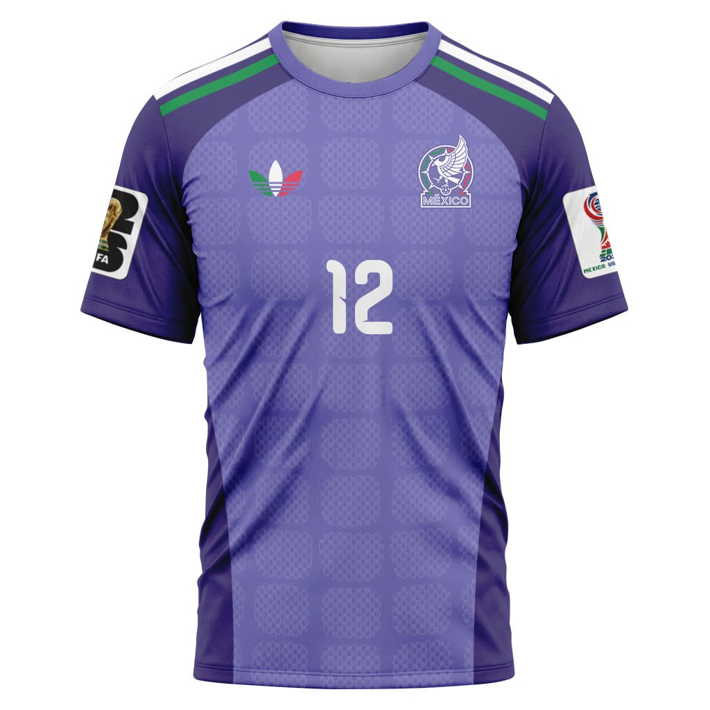 Rangel 12 AOP T-Shirt 2026 World Cup Mexico Away Goalkeeper Rangel 12 AOP T-Shirt 2026 World Cup Mexico Away Goalkeeper