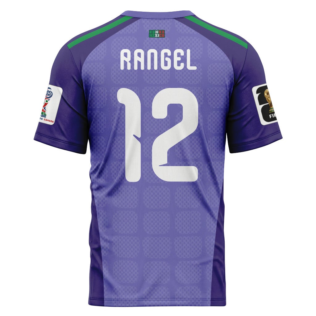 Rangel 12 AOP T-Shirt 2026 World Cup Mexico Away Goalkeeper Rangel 12 AOP T-Shirt 2026 World Cup Mexico Away Goalkeeper